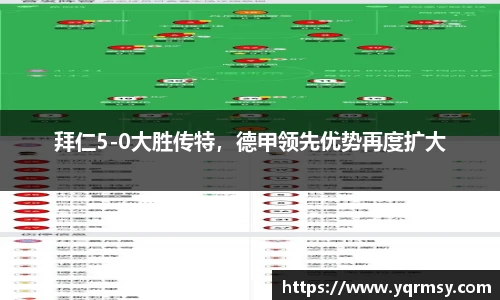 拜仁5-0大胜传特，德甲领先优势再度扩大