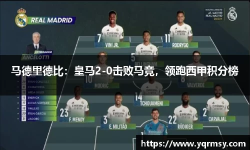 马德里德比：皇马2-0击败马竞，领跑西甲积分榜
