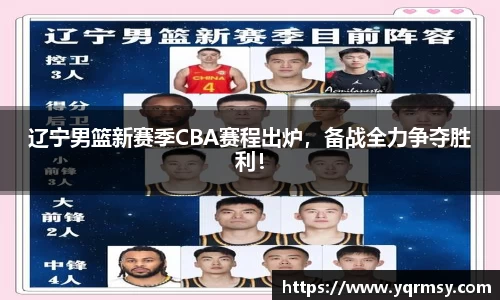 辽宁男篮新赛季CBA赛程出炉，备战全力争夺胜利！